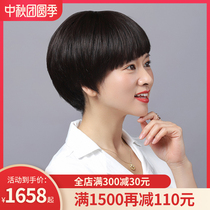 CARA wig bangs female short hair real hair silk top head replacement piece wig piece additional hair volume fluffy smzdm