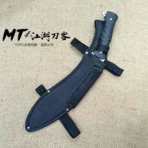 Outdoor Knife Sheath Universal Kit Elka Dog Bend Edge Leg Knife Sleeve Nepali Knife Set Nylon Sleeve Anti-Body Camping Knife Sheath