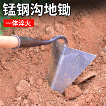 Triangular hoe tip hoe pickaxe Lahoe ridging the furrow chickpeas with the opening of a wasteland Vegetable Fertilization Gods ditching hoe