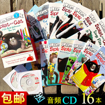 English picture book cartoon story splat the cat cat cat 16 books small master reading pen point reading version