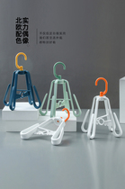 Drying shoe rack Household drying shoe artifact sandal rack windproof hook drying towel socks multi-function balcony hanging shoe rack