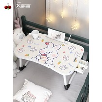 Bed computer lazy table small table desk student folding dormitory computer learning bedroom sitting notebook