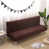 Solid color elastic sofa bed cover all-round non-slip folding without armrest sofa cover universal all-inclusive