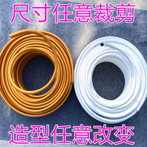 Wedding props aluminum-plastic shape PVC tube stage background decoration ornaments variable free repeat bending arch ball