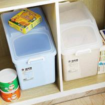 Rice bucket 50 kg 25kg large box surface box rice box Plastic bucket put rice 10kg fresh box moisture-proof box rice cabinet