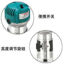 Direct selling electric woodworking edge trimming machine engraving hole slotting multifunctional small inverted chamfered electric wood milling