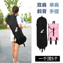 Skateboard bag double-warped shoulder backpack single-shoulder mens and womens fish Board electric skateboard bag backpack long board dance board