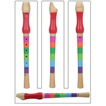 Wooden 8-hole alt vertical flute flute professional playing musical instrument children puzzle toy 8-hole vertical flute instrument