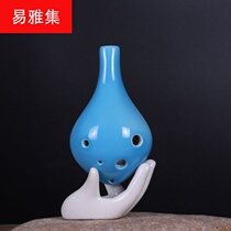New product Six holes Tao flute in sound C tone teaching 6 holes Tao flute ethnic musical instrument