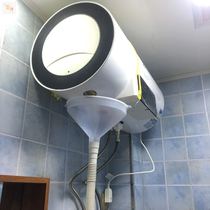 Large diameter household cleaning mouth funnel Labor-saving plastic water heater drain pipe connection pipe tool leakage bucket