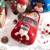 Christmas gift box Christmas gift bag Santa Claus gift bag Apple packaging box bag empty box candy bag portable