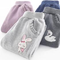 Girls' pants spring children's sports pants spring and autumn pants baby little girl casual loose pants Korean autumn clothes