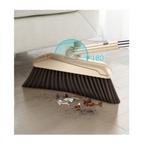 Stainless steel windproof dustpan set Soft hair broom method to scrape convenient dustpan