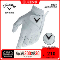 Callaway Callaway Golf Gloves Men TOUR AUTHENTIC Professional Sheepskin Gloves Mickelson