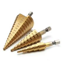 Pagoda drill ladder drill tapered punching open pore machine Germany type multifunctional reaming steel stainless steel metal