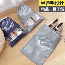 Shoe bagShoe storage bagDust bagDrawstring drawstring non-woven finishing bagTravel shoe coverMoisture-proof shoe bag artifact
