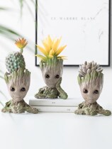 Simulation plant fleshy potted Nordic green plant fake flower interior decoration small ornaments creative ins desk furnishings