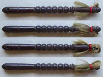  (East Street)Taoist old dharma whisk Dandelion tail Yunzhan with a horses mane whisk mahogany acid branches
