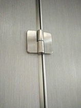 Jin stainless steel thickened bathroom partition unmanned public toilet partition door lock foot support a little