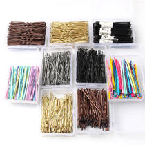 50 100Pcs Colorful Wedding Alloy Bobby Pins Hair Clips Hairp