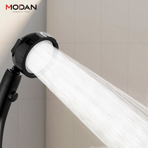 Japanese pressurized shower head rain pressurized high pressure household shower head shake sound bath shower head hose set
