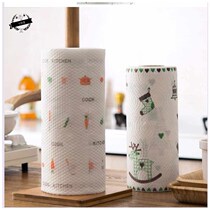 Lazy rag wet and dry use washable non-woven linen kitchen thickened paper towel disposable cleaning dish cloth