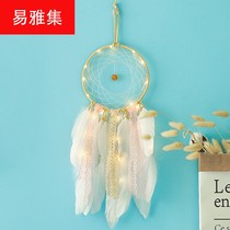 Girl heart simple dream net pendant indoor ornaments to give friends gifts literary gifts hand-woven Bohemia