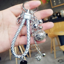 Sansheng III flower thousand Bone Palace Bell lucky grass Palace Bell keychain female cute creative key chain backpack pendant
