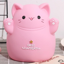 Huge piggy bank large oversized giant landing puppy cocoa piggy bank save cuppa cute creative fall resistant to fall