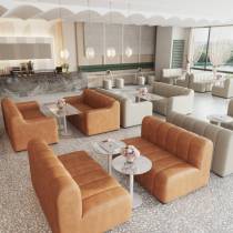  Leisure area Clubhouse Afternoon tea Restaurant Sales department Company negotiation reception Cafe milk tea shop Sofa table and chair