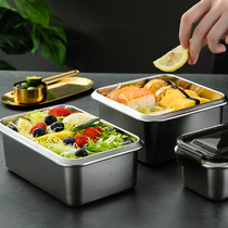 Jilite food grade stainless steel fresh box Large capacity lunch box Insulation lunch box Fruit sealed storage box