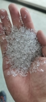 Regenerated recycled transparent white ABS impact 13-14 soluble finger high injection molding can match color without black spots