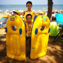Life-saving floating board water power surf swimming triangle boat adults 200kg available children floating plate with surface