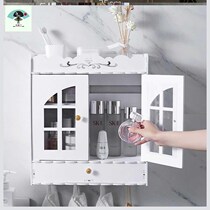  Toilet containing cabinet waterproof hanging wall type wall-mounted bathroom washroom washout terrace free of perforated walls