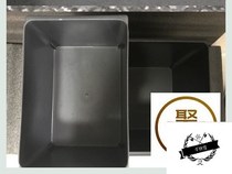 Storage box water turtle feeding box isolation box tortoise hair color box ornamental turtle incubator black and white