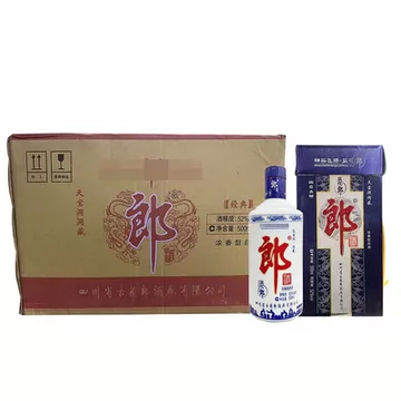 中国白酒 郎酒（LANG JIU）52% ギフトセット 陶器ボトル 箱付 未開栓 蓝花郎酒52度-蓝花郎酒52度促销价格、蓝花郎酒52度品牌- 淘宝