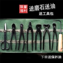 Bonsai pruning modeling special tool set Old pile modeling Bending pruning combination ball cutting root cutting wire carving whole