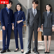 Interview Men and women Sales department Real estate consultant Work clothes Teacher formal dress 4S shop manager Professional suit suit customization