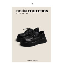 dolin collection maiden season shoes children 2022 new Inlenlefos shoes thick leather shoes with small leather shoes