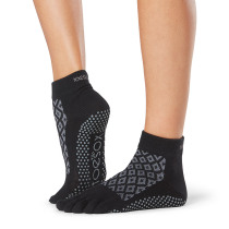 Toesox yoga socks dance non-slip wear-resistant particle five finger socks indoor pilates socks Ankle2021