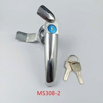 MS308-3 stainless steel electric case with lock MS308-2 outdoor power distribution cabinet handle lock case cabinet door lock universal