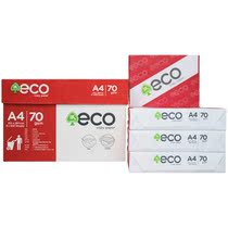 ECO imported copy paper a4 printing paper 70g double-sided 2500 sheets full box double-faced white draft