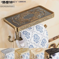 European antique paper towel roll holder health carton toilet shou zhi jia toilet paper holder phone tissue box