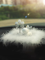 Car ornaments Net red one deer safe car perfume aromatherapy expansion Incense Stone car decoration products Daquan goddess model