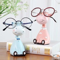 Glasses bracket pendulum creative cute animal resting display home desk gift support glasses bracket ornaments creative