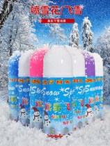 Snowflake Spray Flying Snow Birthday Party Supplies Christmas Snowflake Fake Snow Wedding Foam Wedding Artificial Hand Spray