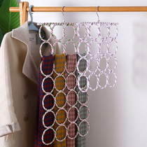 Circle Apron Scarves Frame Home Nabbed Girdle Leather Belt Rack Tie Rack Closing Towels Shelf Closeout Shelf Silk Scarves.