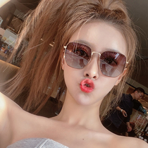 Lady Sunglasses Summer 2022 New Korean Version Tide Street Pat on anti-UV polarized light Face sunglasses sunscreen