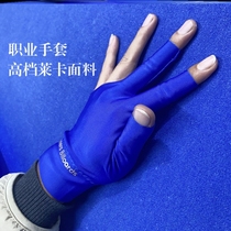 Billiard Gloves Triple Finger Glove Dew Finger Special Accessories Left Right Hand Ball Room Black Table Ball Glove Anti Slip Gloves