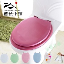 Injection molded toilet cover household universal eva soft toilet cover toilet waterproof old toilet toilet foam soft cover